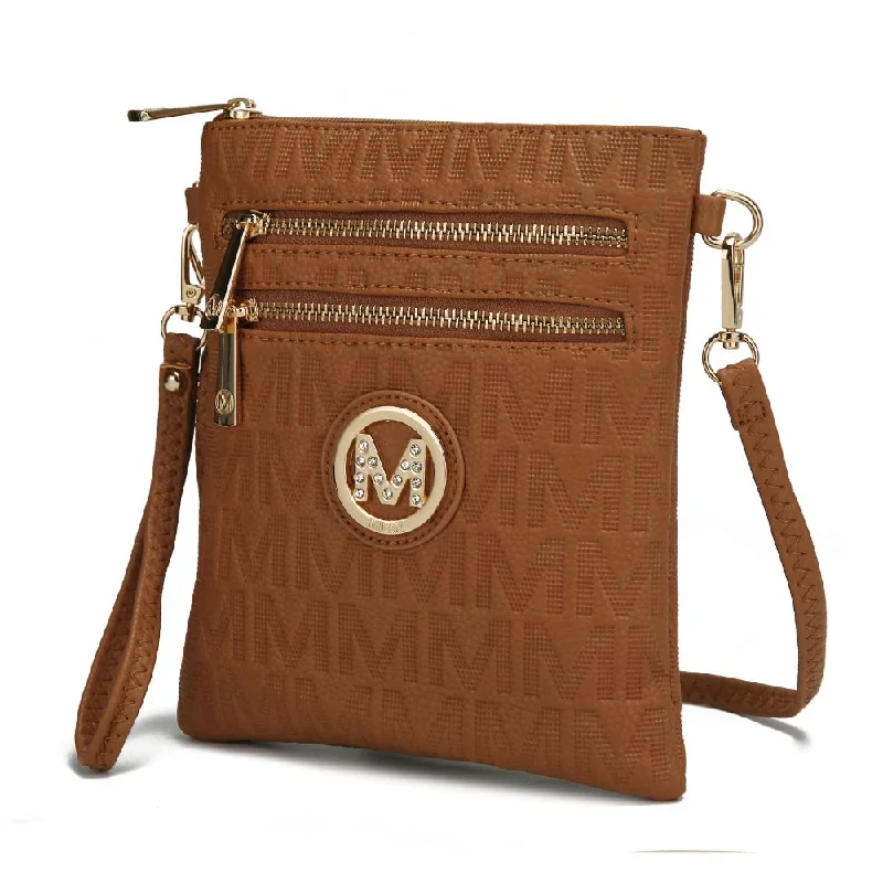 Andrea Milan M Signature Crossbody Handbag