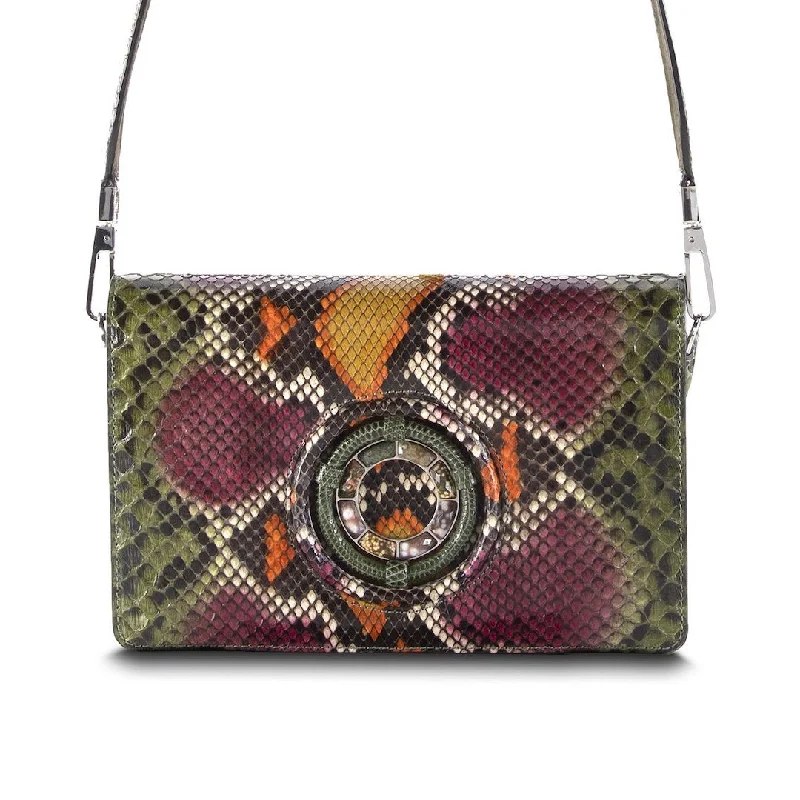 Anna Convertible Crossbody, Dark Multi-Color, Jasper Gemstones