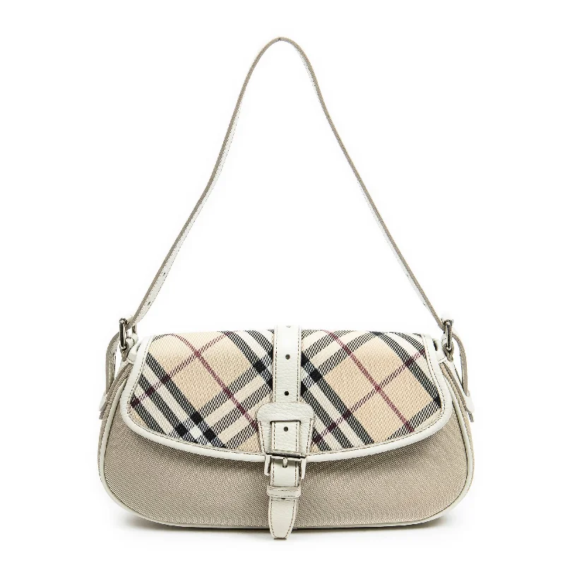 Buckle Flap Shoulder Bag