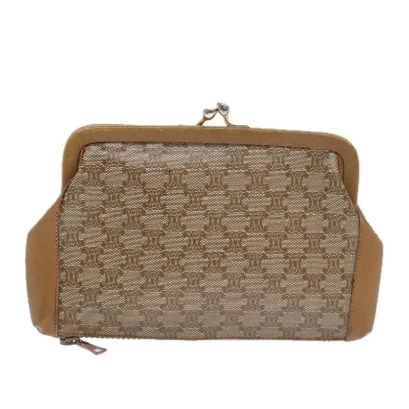 Céline  Canvas Clutch Bag (Pre-Owned)