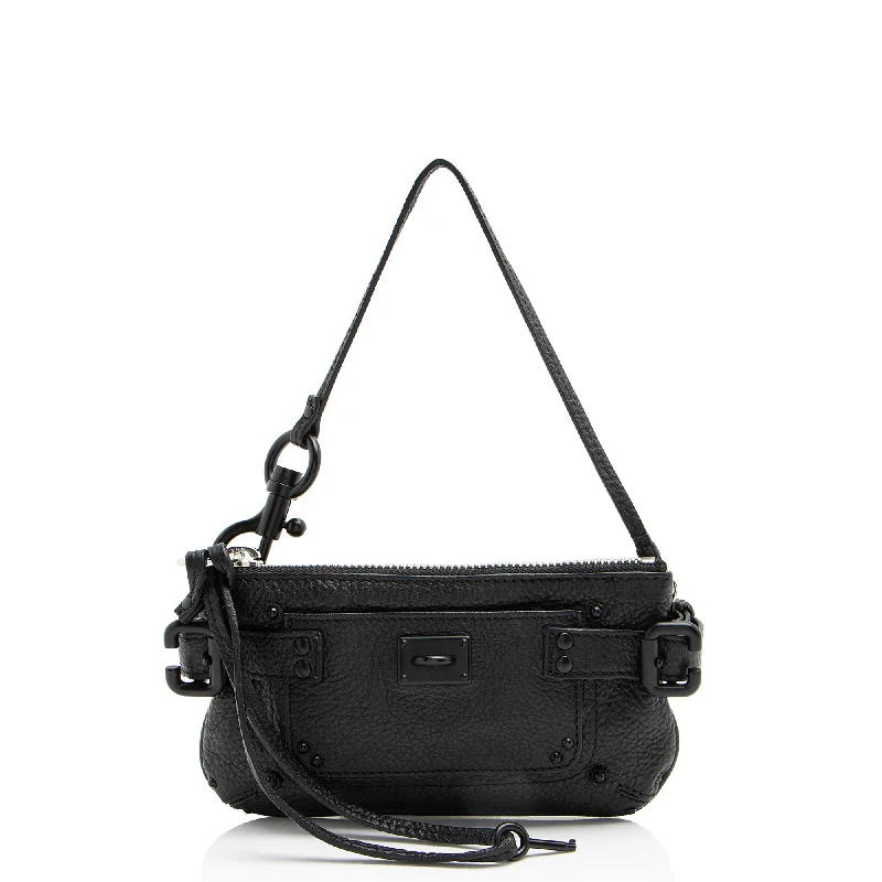 Chloe Leather Paddington Mini Clutch