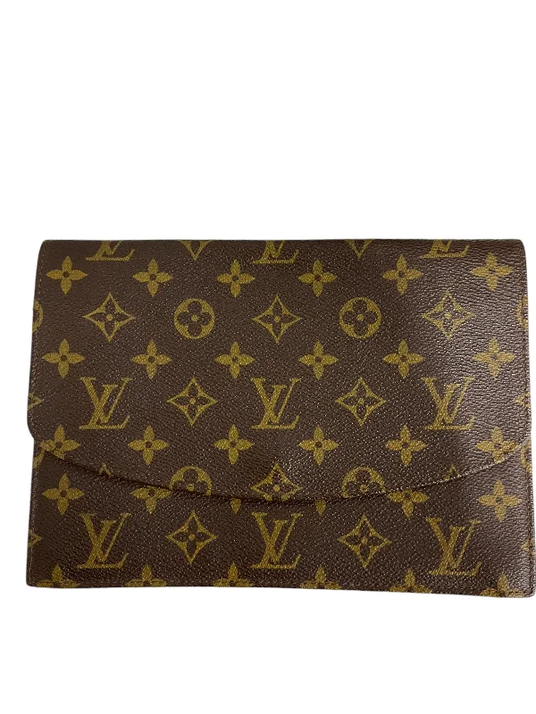 Clutch Luxury Designer By Louis Vuitton, Size: Medium