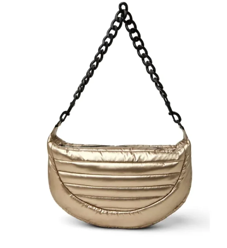 Elton Hobo In Pearl Cashmere