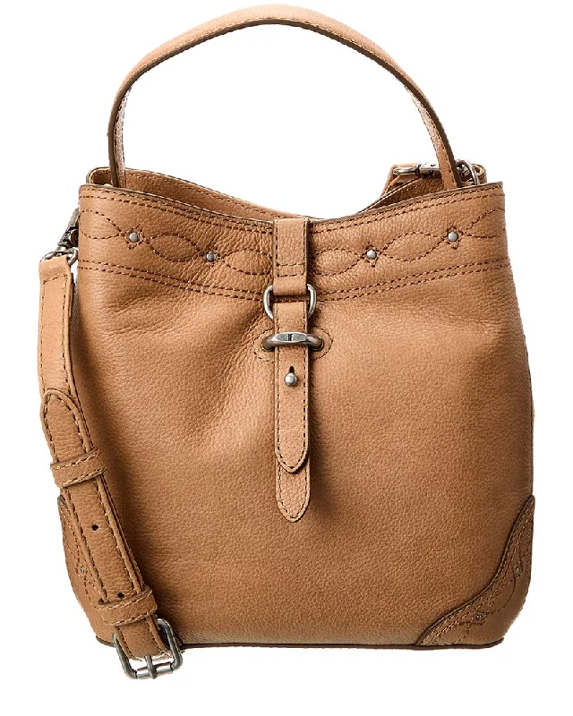 Frye Pipa Woodstock Leather Bucket Bag