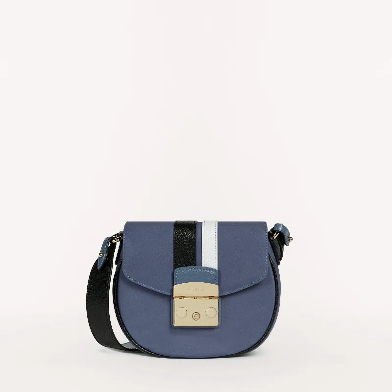 Furla Metropolis Crossbody Mini Blue