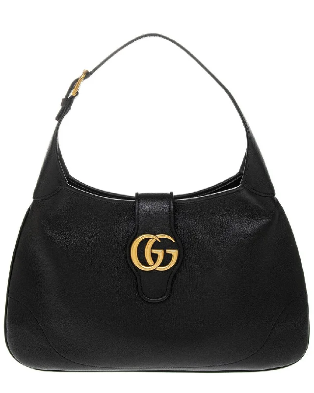 Gucci Aphrodite Medium Leather Shoulder Bag