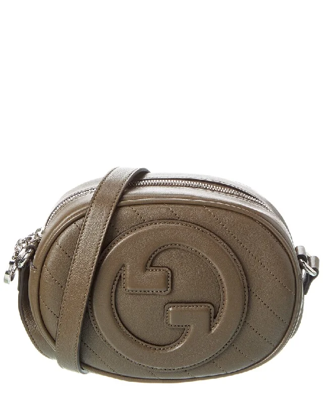 Gucci Blondie Mini Leather Shoulder Bag