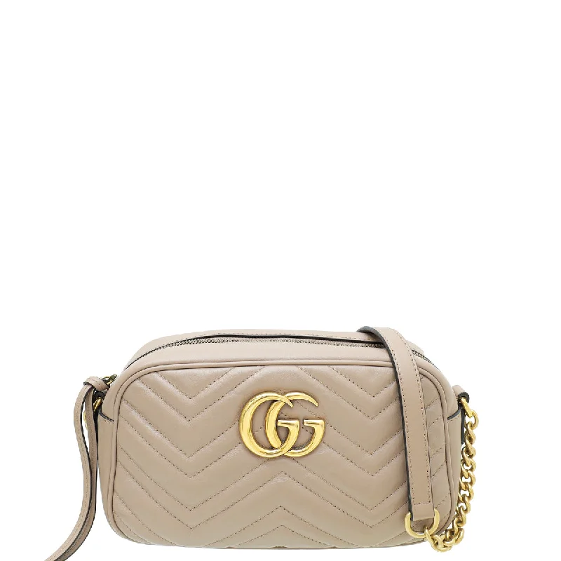 Gucci Dusty Gg Marmont Small Camera Shoulder Bag