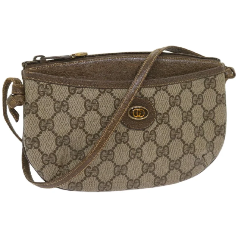 Gucci Gg Canvas  Canvas Shoulder Bag (Pre-Owned)