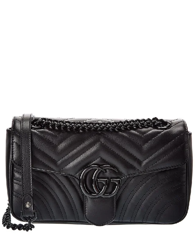 Gucci GG Marmont Small Leather Shoulder Bag