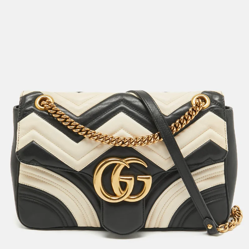 Gucci /offMatelasse Leather Medium Gg Marmont Shoulder Bag