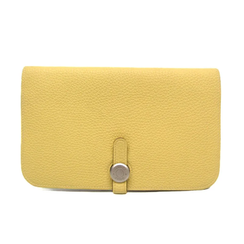 Hermès Dogon Gm  Leather Clutch Bag (Pre-Owned)