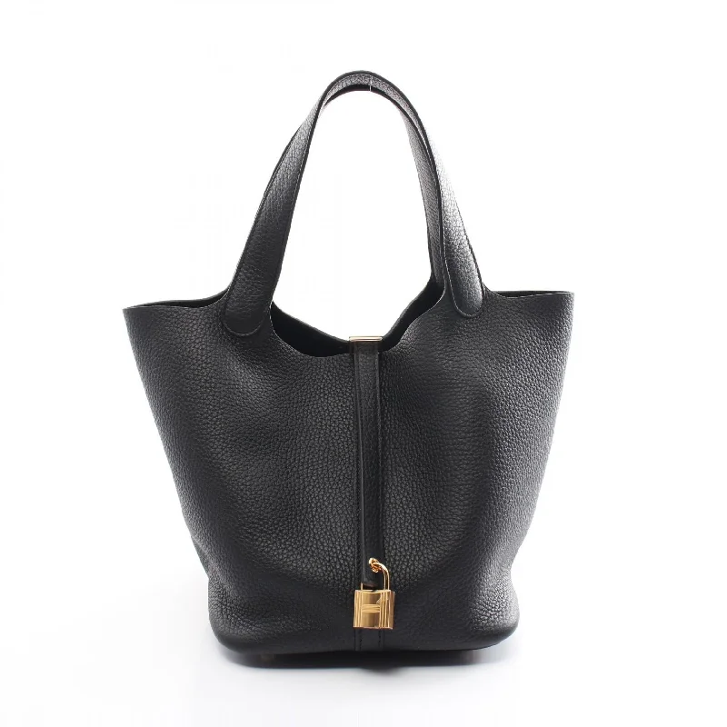 Hermes Picotin Lock MM Handbag Black