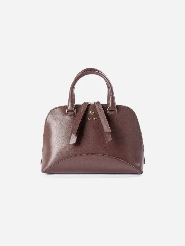 Isotta Corn Leather Vegan Handbag | Mocha