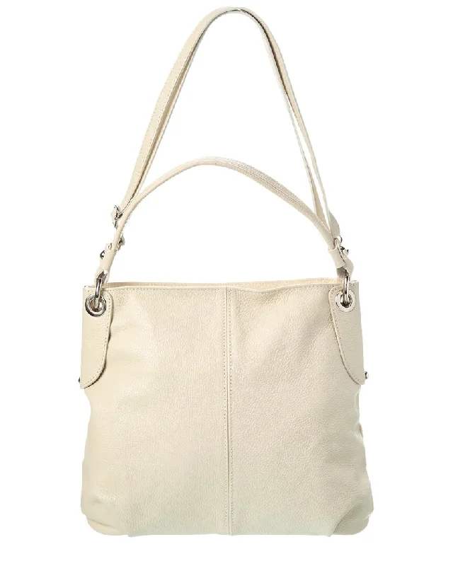 Italian Leather Top Handle Bag