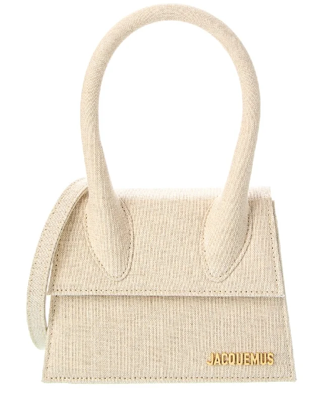 Jacquemus Le Chiquito Moyen Linen Shoulder Bag