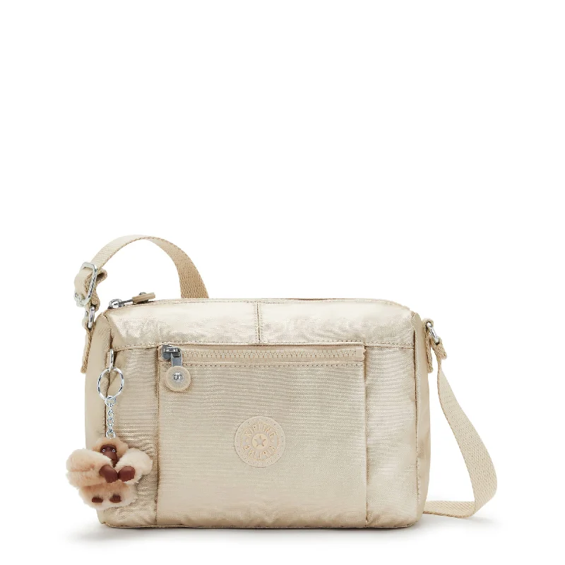 Kipling Wes Metallic Crossbody Bag