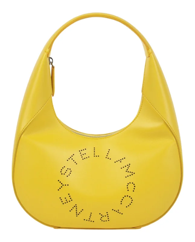 Logo Hobo Shoulder Bag