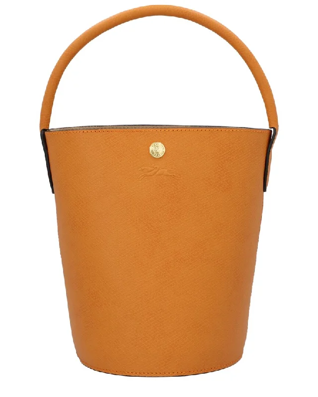 Longchamp Epure Small Leather Bucket Bag