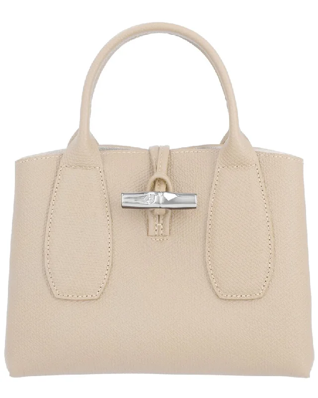 Longchamp Roseau Small Leather Handbag