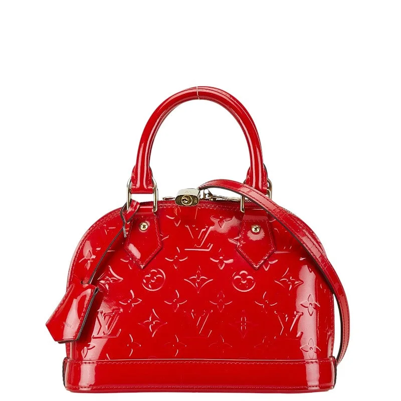 Louis Vuitton Alma BB Patent Leather Handbag