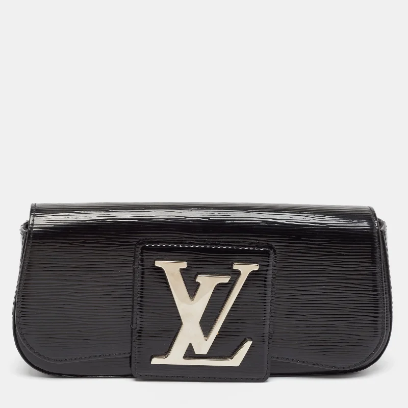 Louis Vuitton Black Electric Epi Leather Sobe Clutch