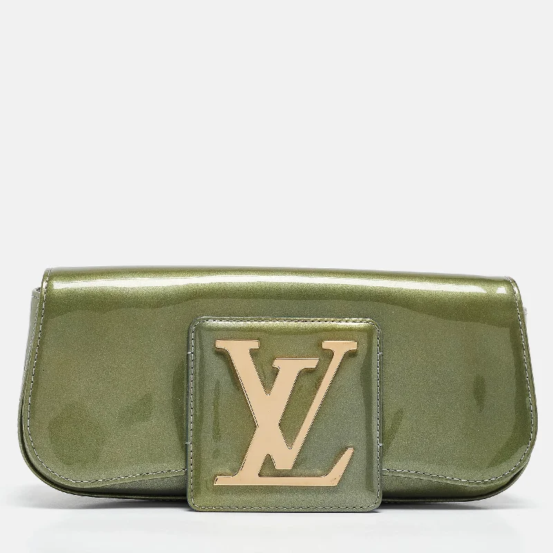 Louis Vuitton Givre Vernis Sobe Clutch