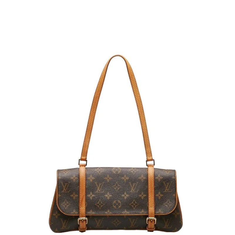 Louis Vuitton Marelle  Canvas Shoulder Bag (Pre-Owned)