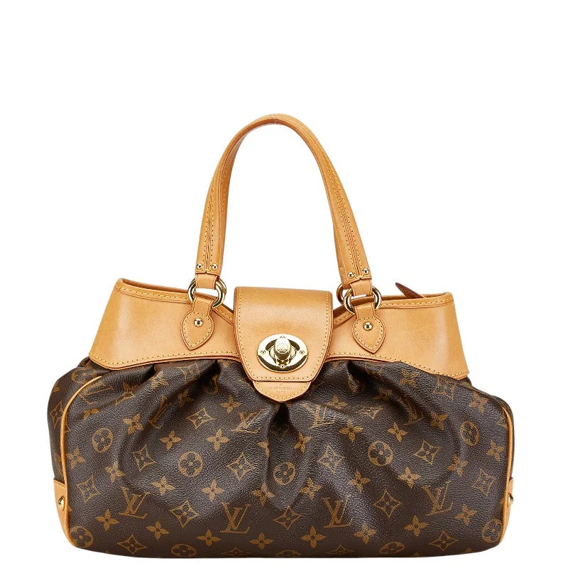 Louis Vuitton Monogram Boetie PM Handbag Brown