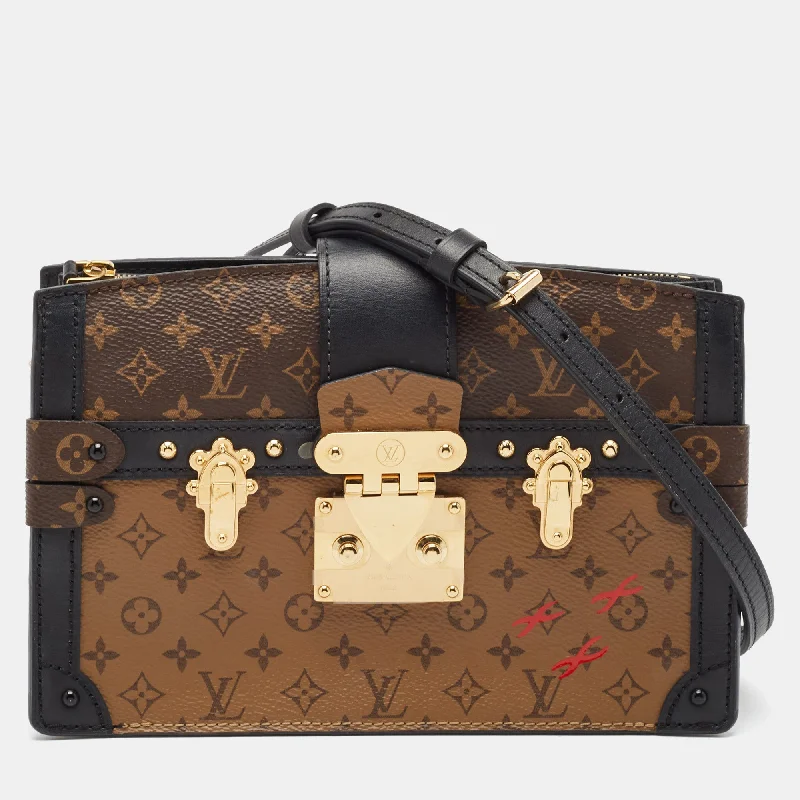 Louis Vuitton Reverse Monogram Canvas Trunk Clutch Bag