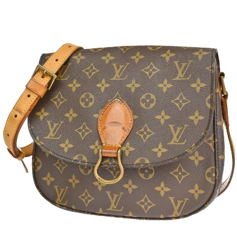 Louis Vuitton Saint Cloud  Canvas Shoulder Bag (Pre-Owned)