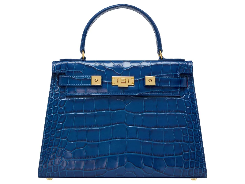 Maya Large Orinoco Handbag - Cobalt