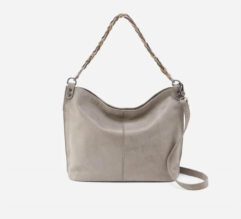 Pier Shoulder Bag In Granite Grey