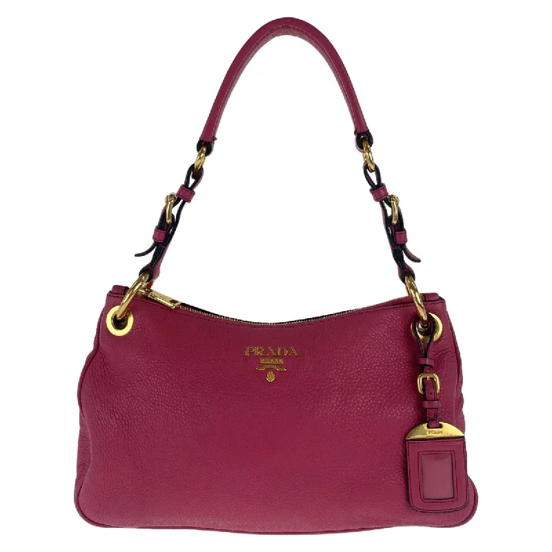 Prada Vitello Daino Leather Shoulder Handbag