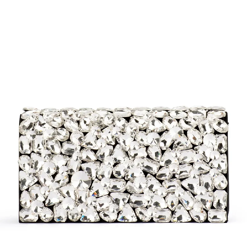 RENATA Crystal Encrusted Clutch