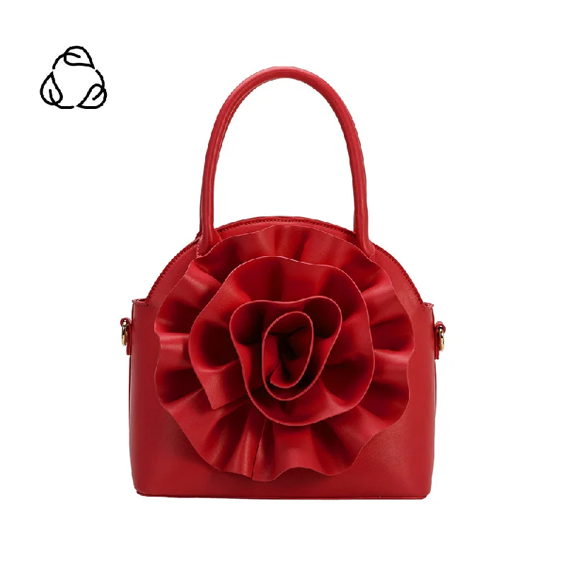 Roxanne Red Recycled Vegan Crossbody Bag