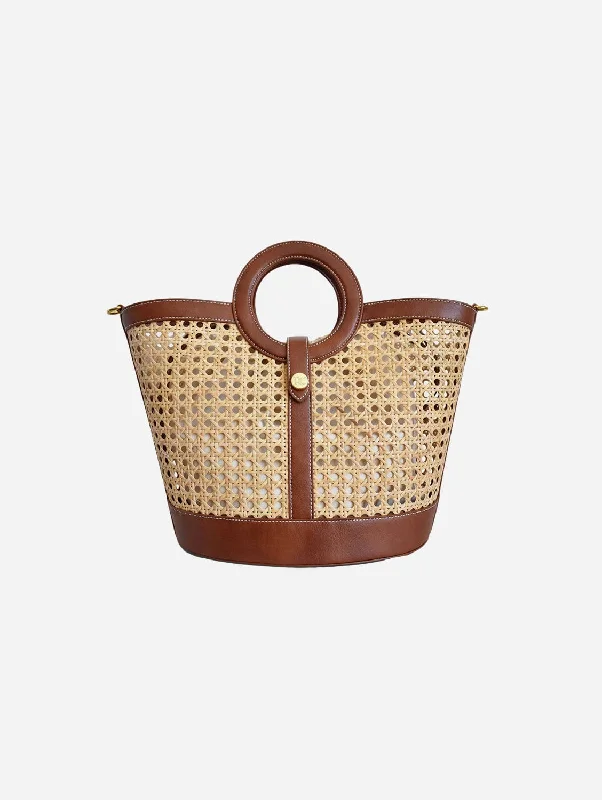 Bali Vegan Tote Bag | Straw