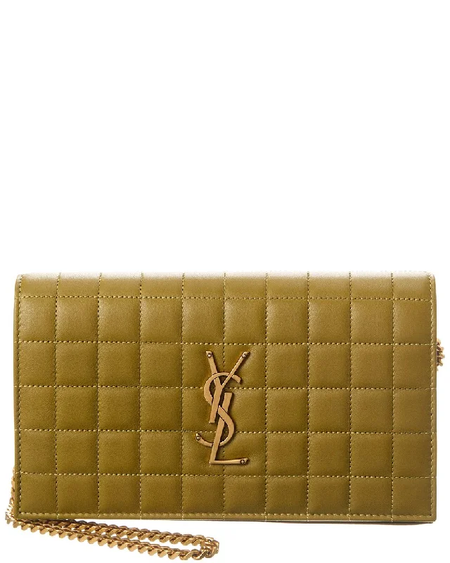 Saint Laurent Cassandre Quilted Leather Shoulder Bag