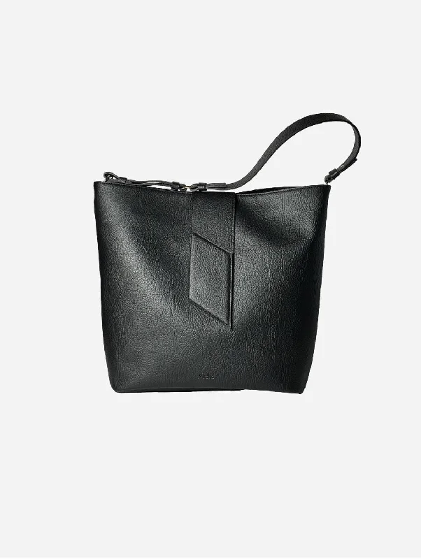 Stella Apple Leather Tote Bag | Black