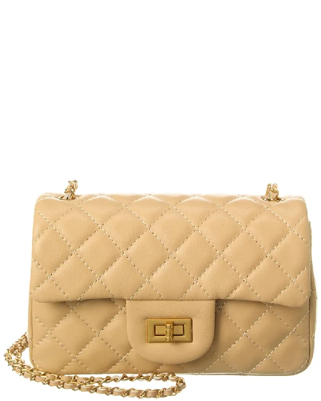 Tiffany & Fred Paris Quilted Leather Crossbody