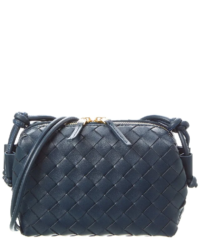 Tiffany & Fred Paris Woven Leather Crossbody