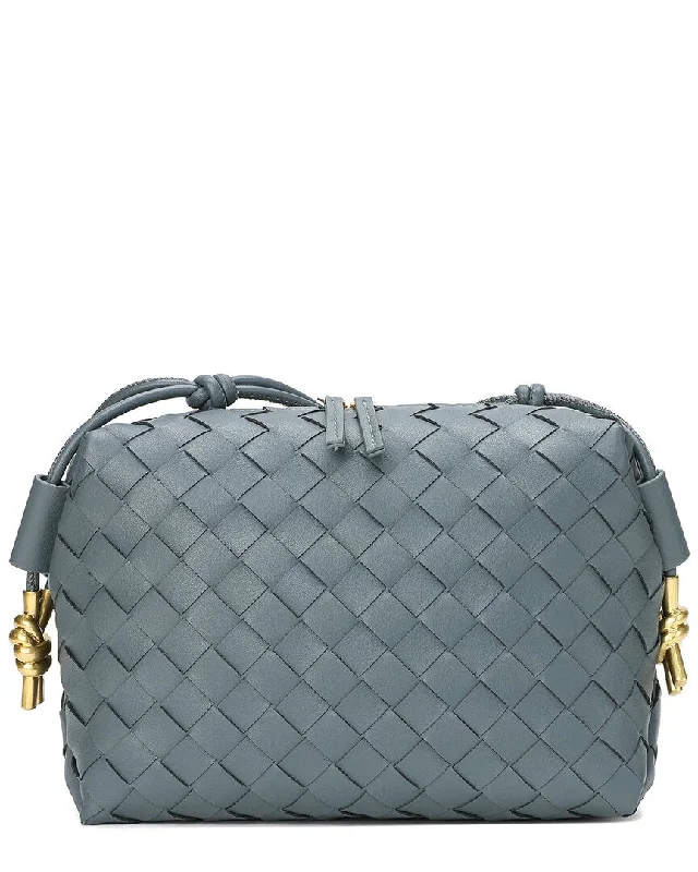 Tiffany & Fred Paris Woven Leather Crossbody