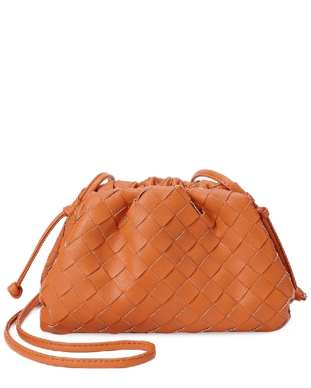 Tiffany & Fred Woven Leather Crossbody