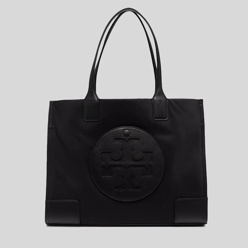 Tory Burch Small Ella Tote Bag Black 88578