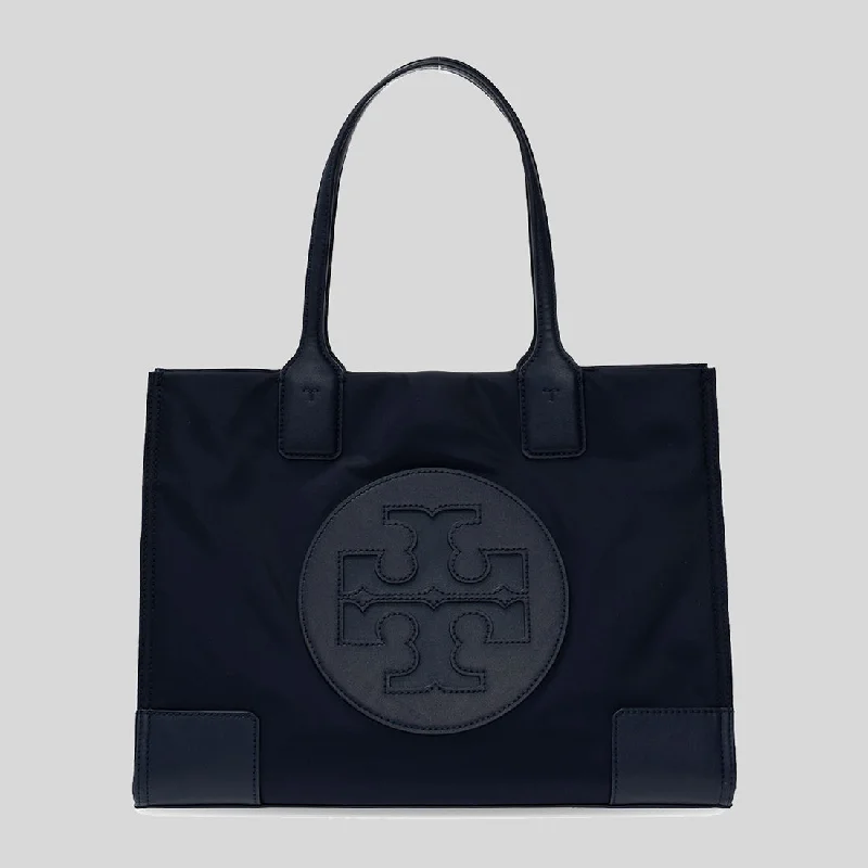 Tory Burch Small Ella Tote Bag Tory Navy 88578