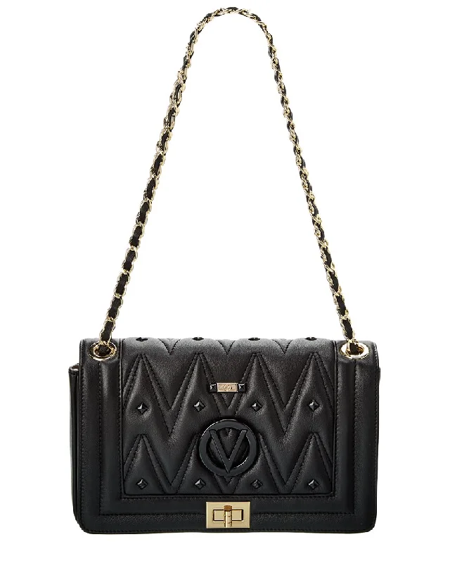 Valentino by Mario Valentino Alice Diamond Leather Shoulder Bag