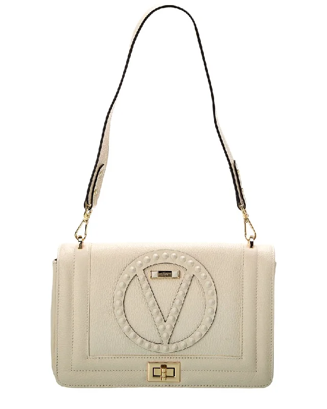 Valentino by Mario Valentino Alice Rock Leather Shoulder Bag