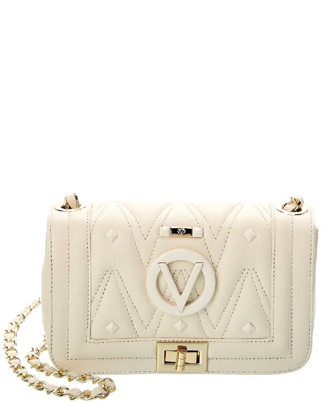 Valentino by Mario Valentino Beatriz Diamond Leather Shoulder Bag