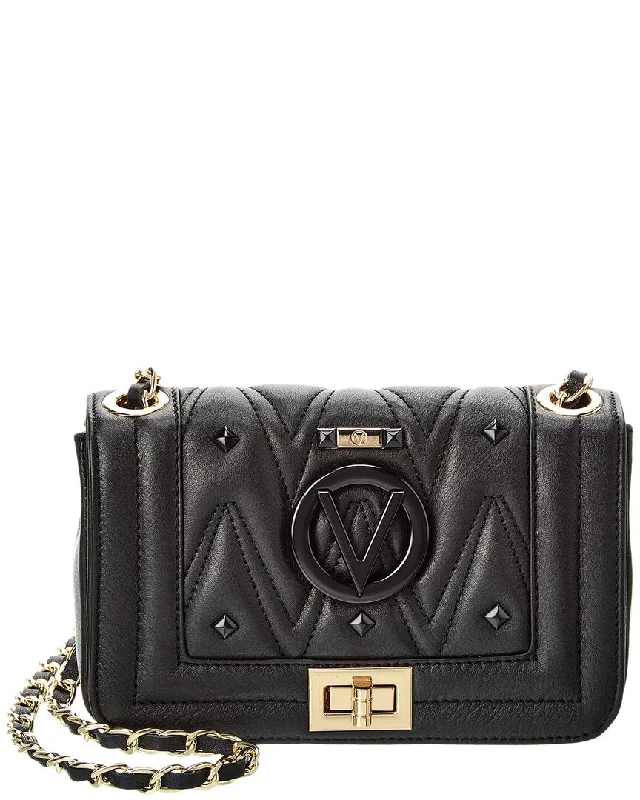 Valentino by Mario Valentino Beatriz Diamond Leather Shoulder Bag