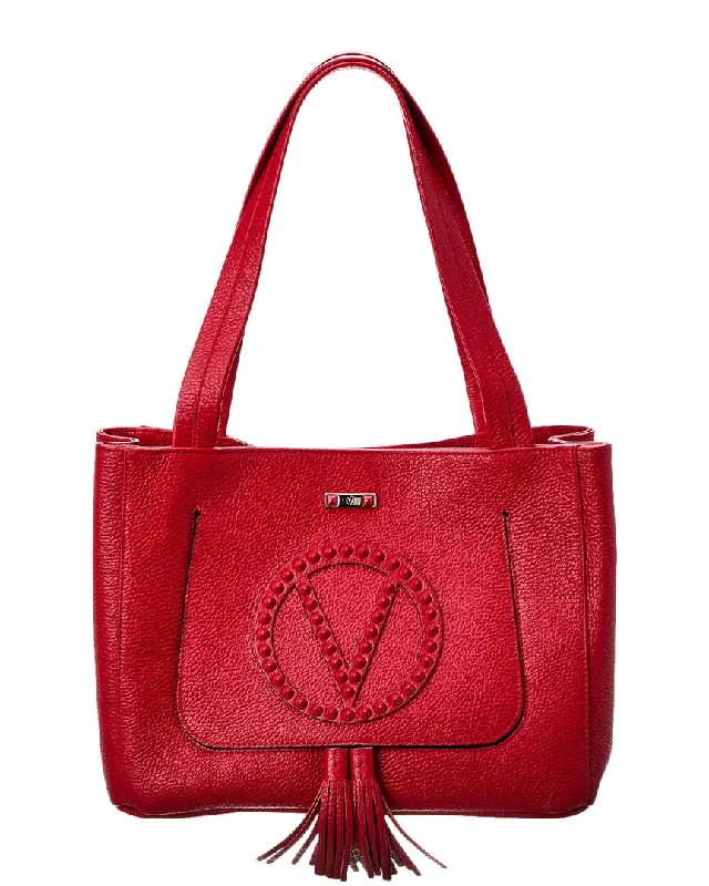 Valentino by Mario Valentino Estelle Rock Leather Tote